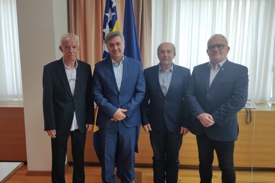 Predsjedavajući Predstavničkog doma PSBiH dr. Denis Zvizdić sastao se sa predstavnicima Udruženja generala BiH